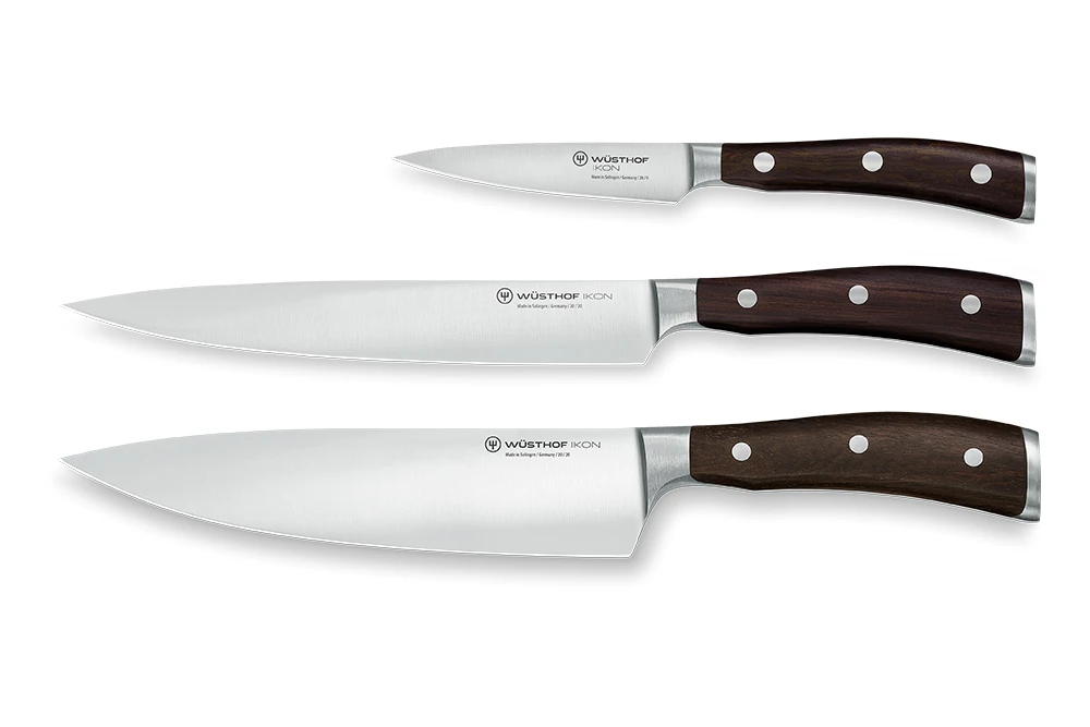 Wusthof Ikon 3pc Knife Set (WT1070560302)
