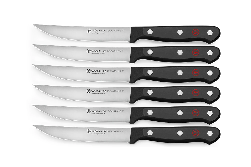 Wusthof Gourmet 6pc Steak Knife Set (WT1125060601)
