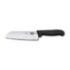 Victorinox Fibrox 17cm Santoku Knife Fluted (5252317)