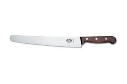 Victorinox Wood 26cm Pastry Knife With Serrated Edge (5293026G)