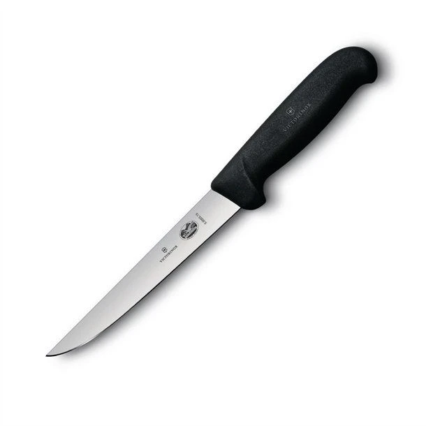 Victorinox Fibrox 15cm Boning Knife Straight Wide Blade (5600315)