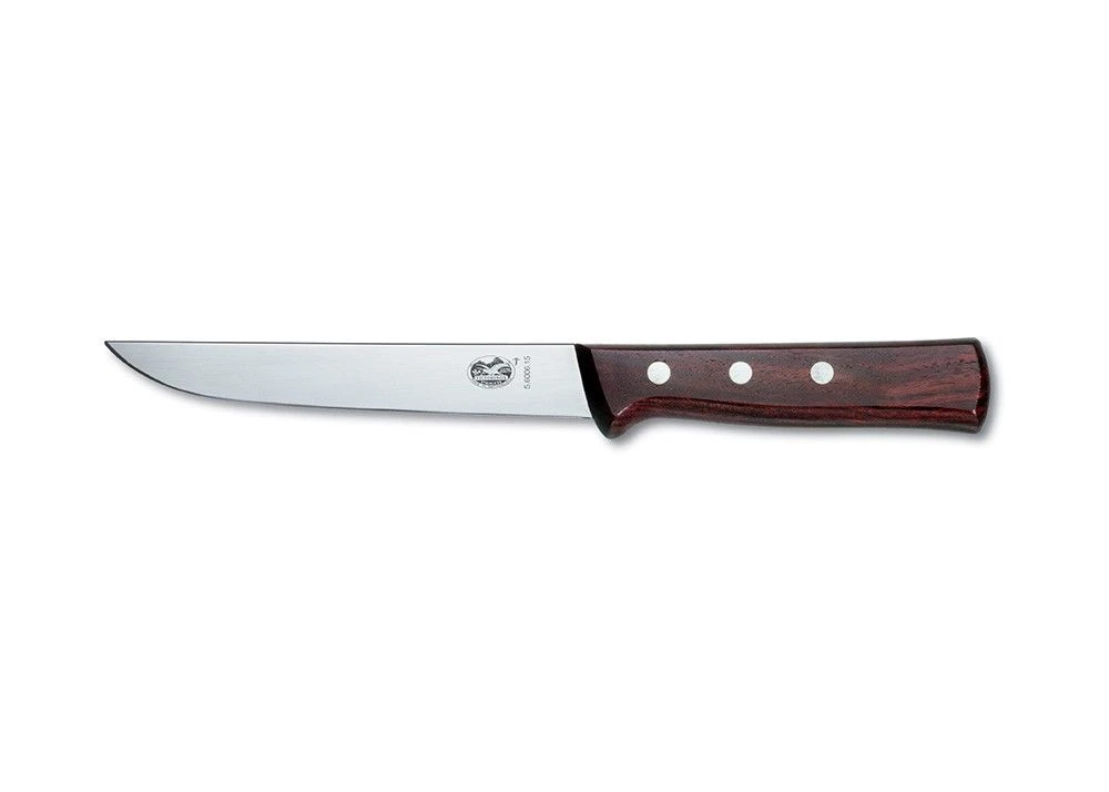 Victorinox Wood 15cm Boning Knife With Straight Wide Blade & American Handle (5600615)