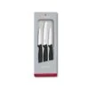 Victorinox Swiss Classic 3 Piece Paring Knife Set Black (671133G)