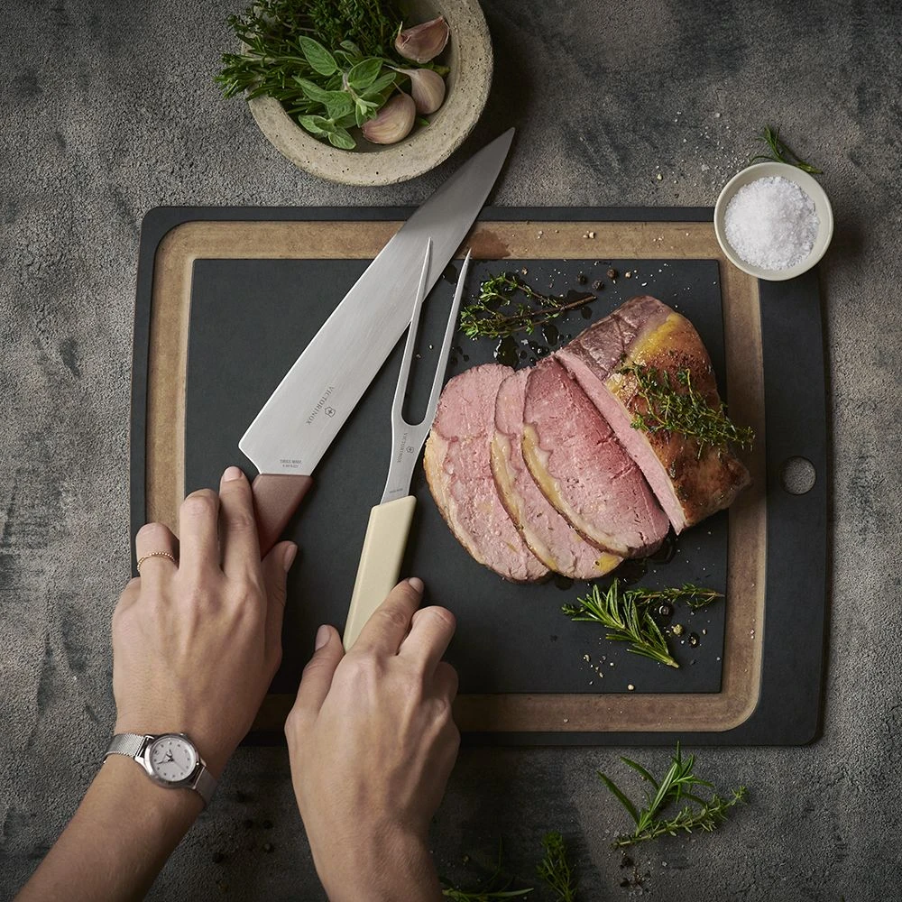 Victorinox Swiss Modern Colour 22cm Carving Knife - Grape Red (69016221B) - Image 3