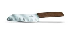 Victorinox Swiss Modern Walnut 17cm Santoku Knife (6905017KG)