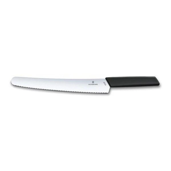 Victorinox Swiss Modern 26cm Bread & Pastry Knife Black (6907326WB)