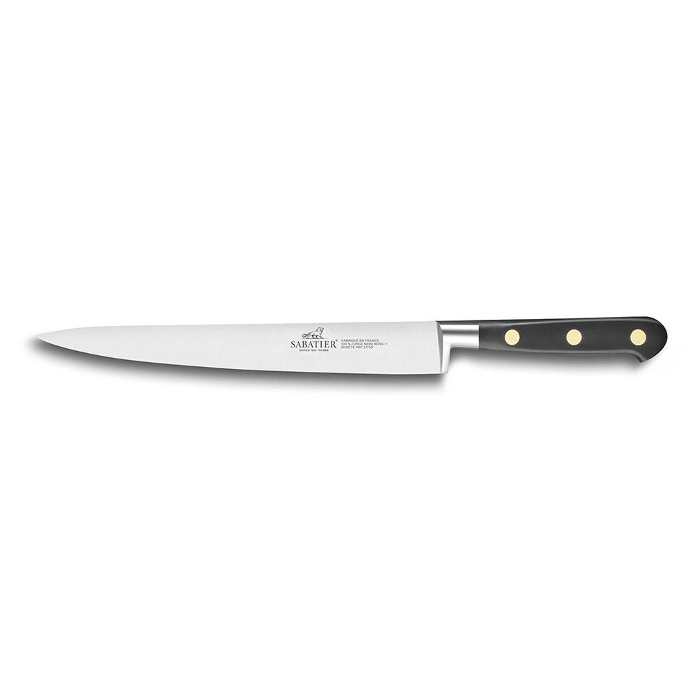 SabatierĀ® Ideal Brass Rivets 20cm Carving Knife