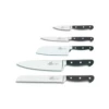 Sabatier® Pluton 5 Piece Knife Set (9cm Paring, 13cm Serrated Utility, 13cm Fluted Santoku, 20cm Cooks & 20cm Bread)