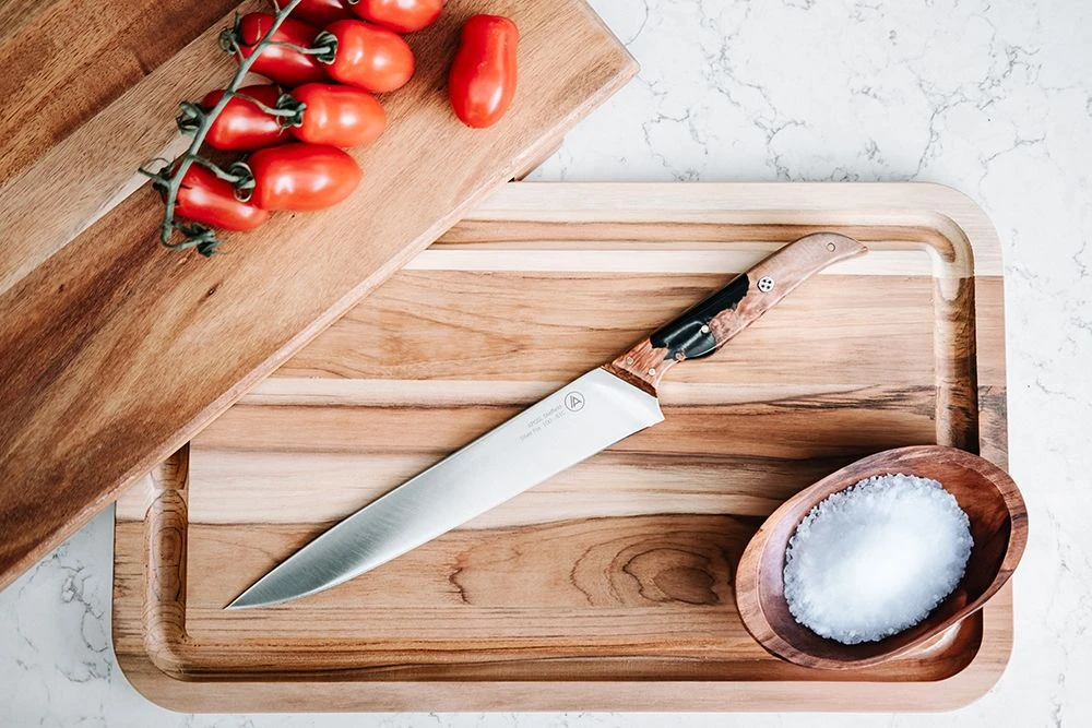 APOSL Carving Knife 21.5cm With A Hybrid Handle - Image 15