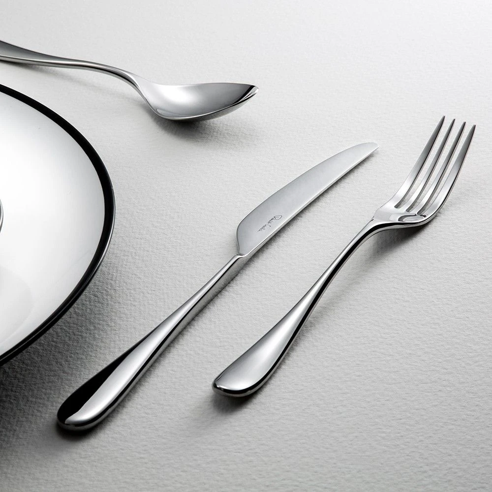 Robert Welch Arden Bright V Cutlery Set 56 Piece With Free Large Cutlery Tray - Image 7