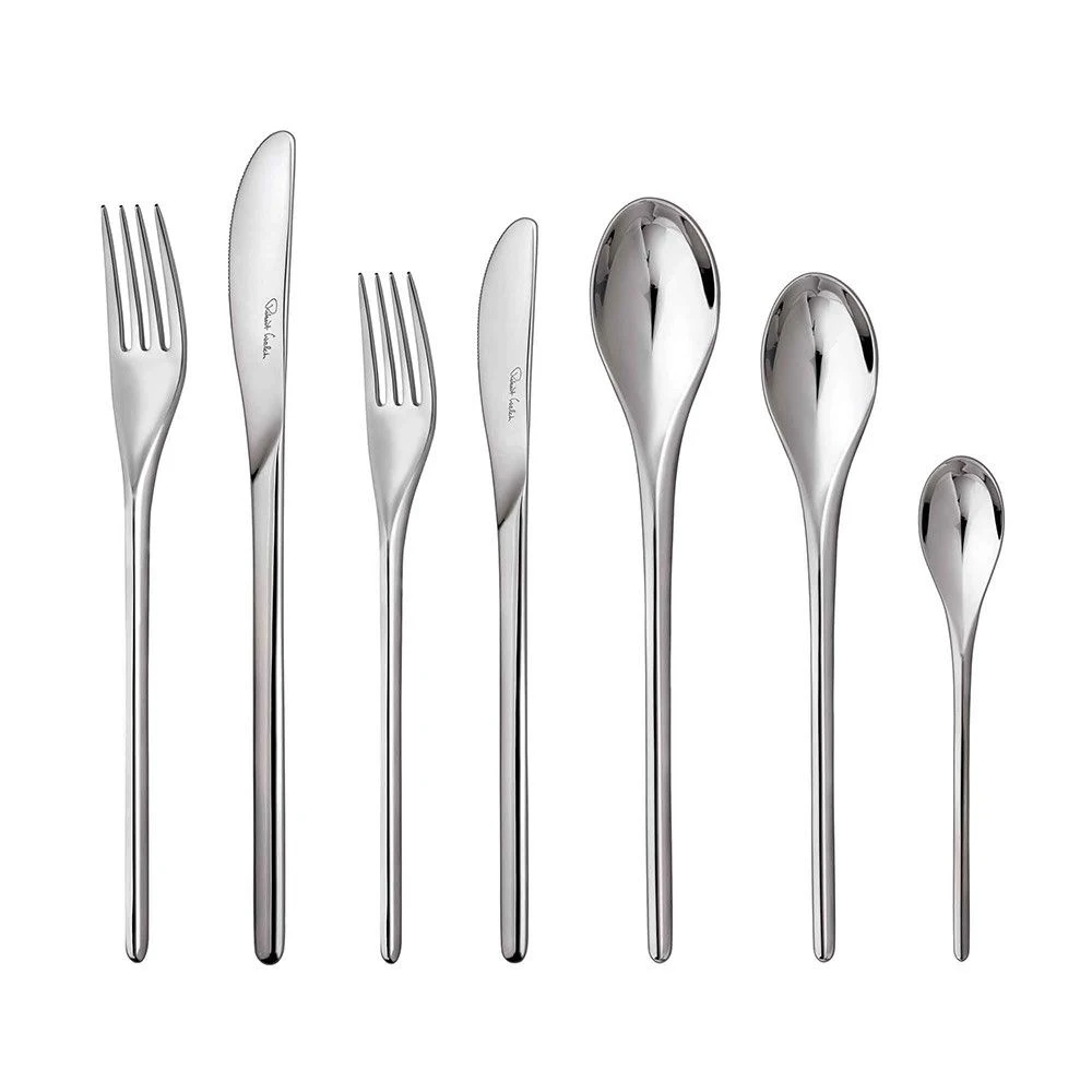 Robert Welch Bud Bright V 42 Piece Set With Free Large Cutlery Tray - Image 2
