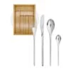 Robert Welch Bud Bright V 24 Piece Set With Free Small Cutlery Tray