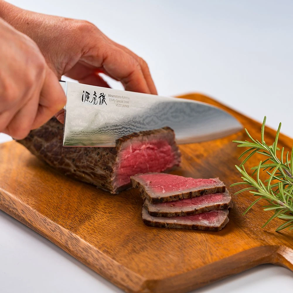 Minamoto Kotetsu 21cm Chef Knife By Yasuda Hamono (M102) - Image 2