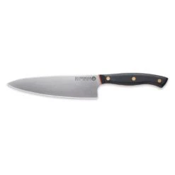 Savernake DNA CL18 18cm Chef's Knife - Anthracite & Orange With Traditional Handle