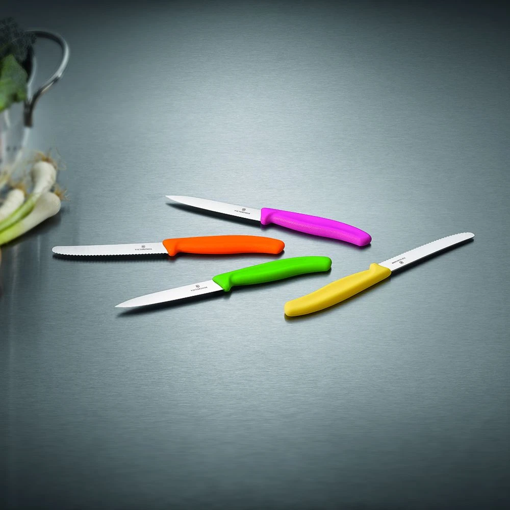 Victorinox Swiss Classic 2 X Paring Knife With Pointed Tip Yellow (67606L118B) - Image 3