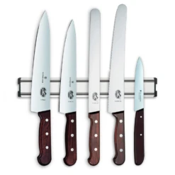 Victorinox Rosewood 5 Piece Magnetic Knife Rack Set (EXCLU10MAG)