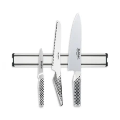 Global 3 Piece Set With Magnetic Knife Rack (EXCLU1MAG)