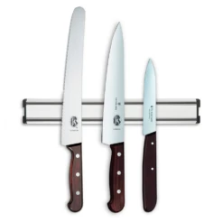 Victorinox Rosewood 3 Piece Magnetic Knife Rack Set (EXCLU9MAG)