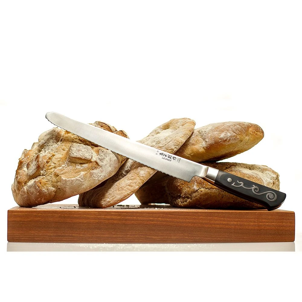 I.O.Shen 250mm Extra Long Bread Knife - Image 5