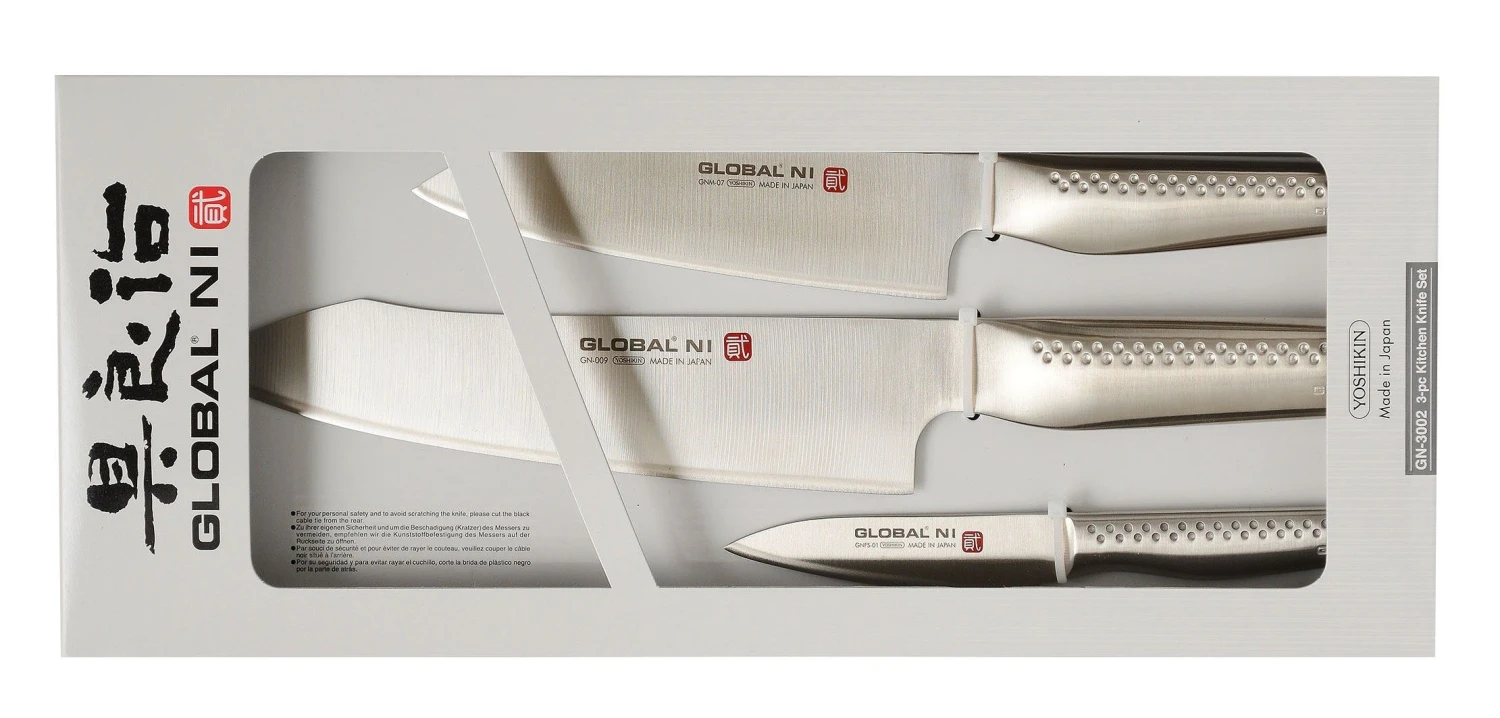 Global Knives NI Series 3 Piece Knife Set (GN-3002)