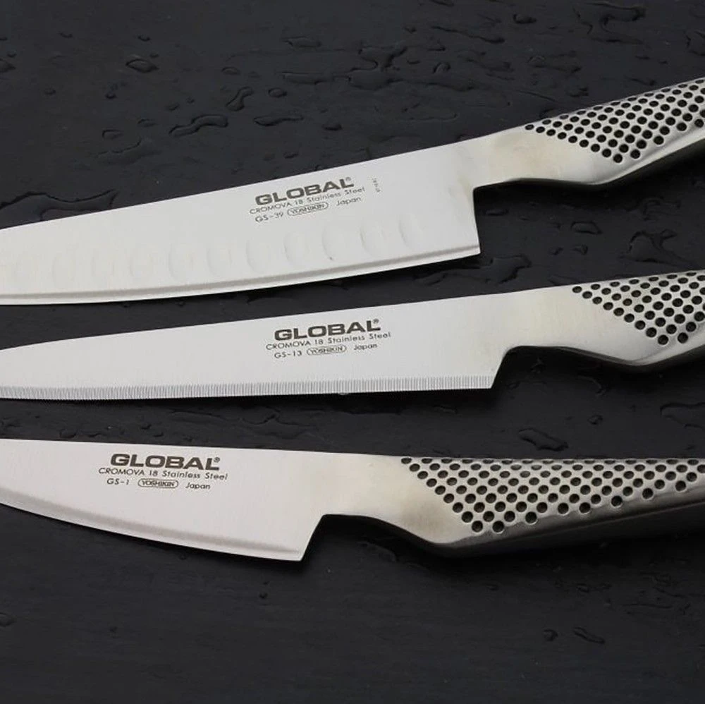 Global G9- 21.5cm Serrated Blade Bread Knife (G-9) - Image 3