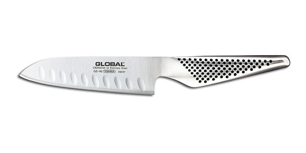 Global GS90 - 13cm Fluted Santoku Knife (GS-90)