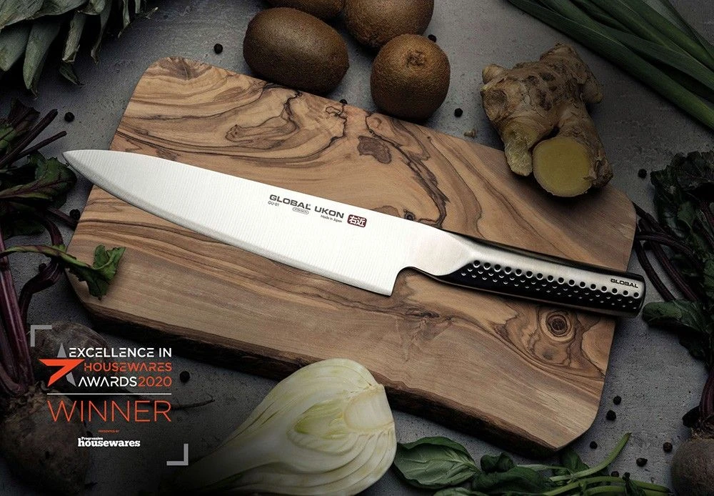 Global Ukon 20cm Chef’s Knife (GU-01) - Image 7