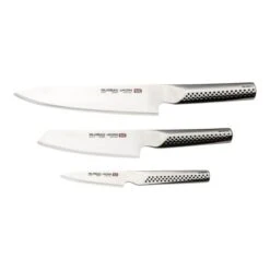 Global Ukon 3 Piece Knife Set (GU-3003)