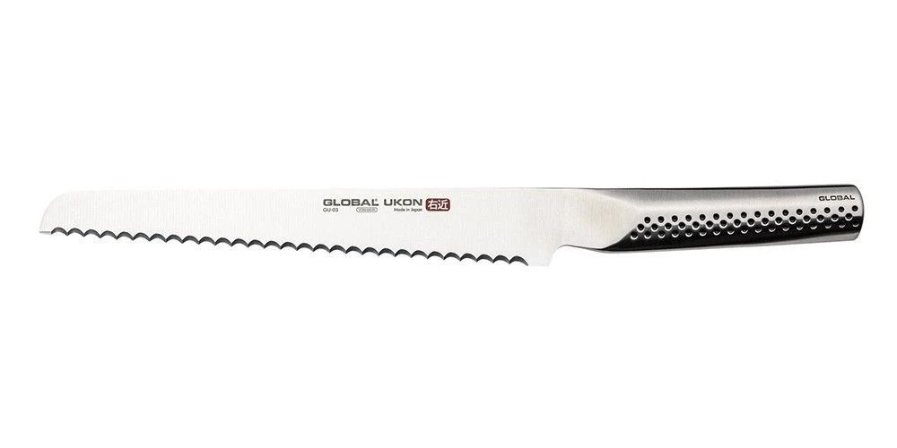 Global Ukon 22cm Bread Knife (GU-03)