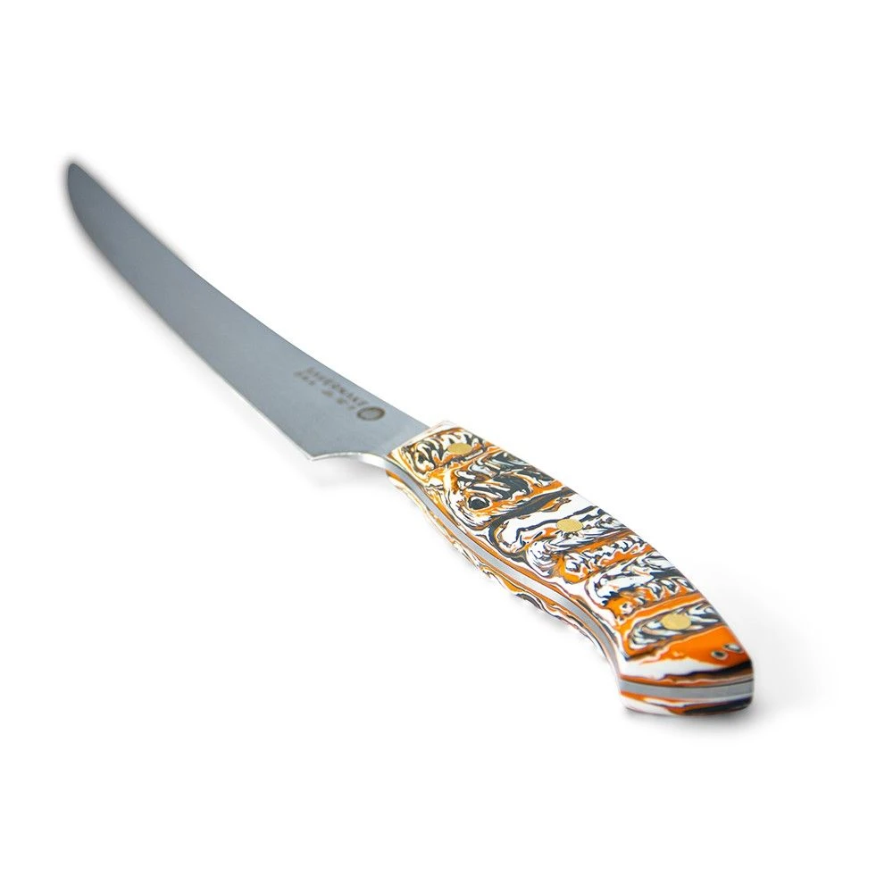 Savernake DNA PC26 26cm Carving Knife - Anthracite, Arctic & Orange With Marble Handle - Image 4