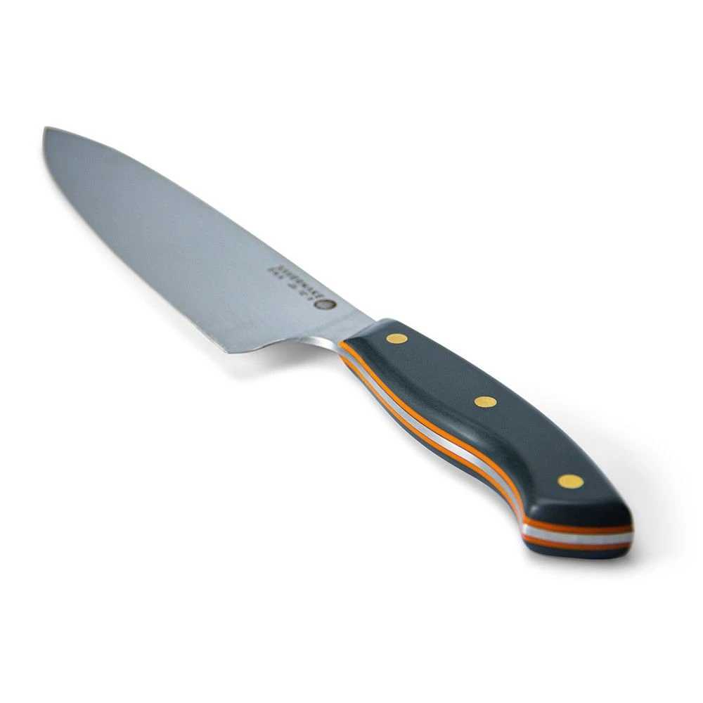 Savernake DNA DC21 21cm Chef's Knife - Anthracite & Orange With Traditional Handle - Image 4