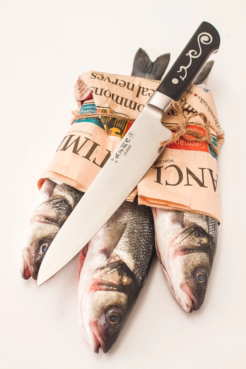 I.O.Shen 240mm / 9" Chefs Knife - Image 3