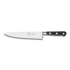 Lion Sabatier® Ideal 20cm Cook's Knife (Black Handle With Stainless Steel Rivets)