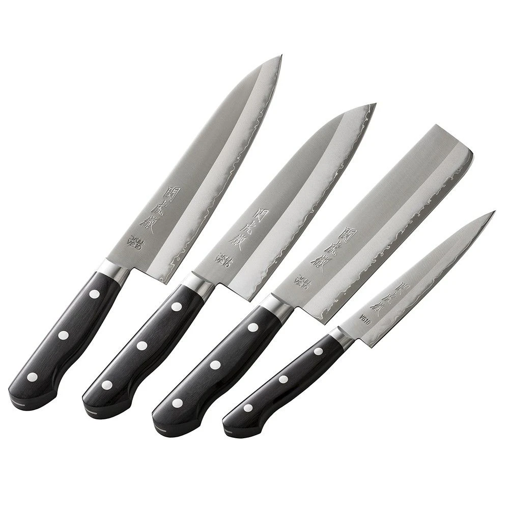 Seki Kotetsu Exclusive 4 Piece Knife Set By Yasuda Hamono (EXCLUYG304)