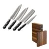 Seki Kotetsu Exclusive 4 Piece Knife Set With Block By Yasuda Hamono (EXCLUYG305)