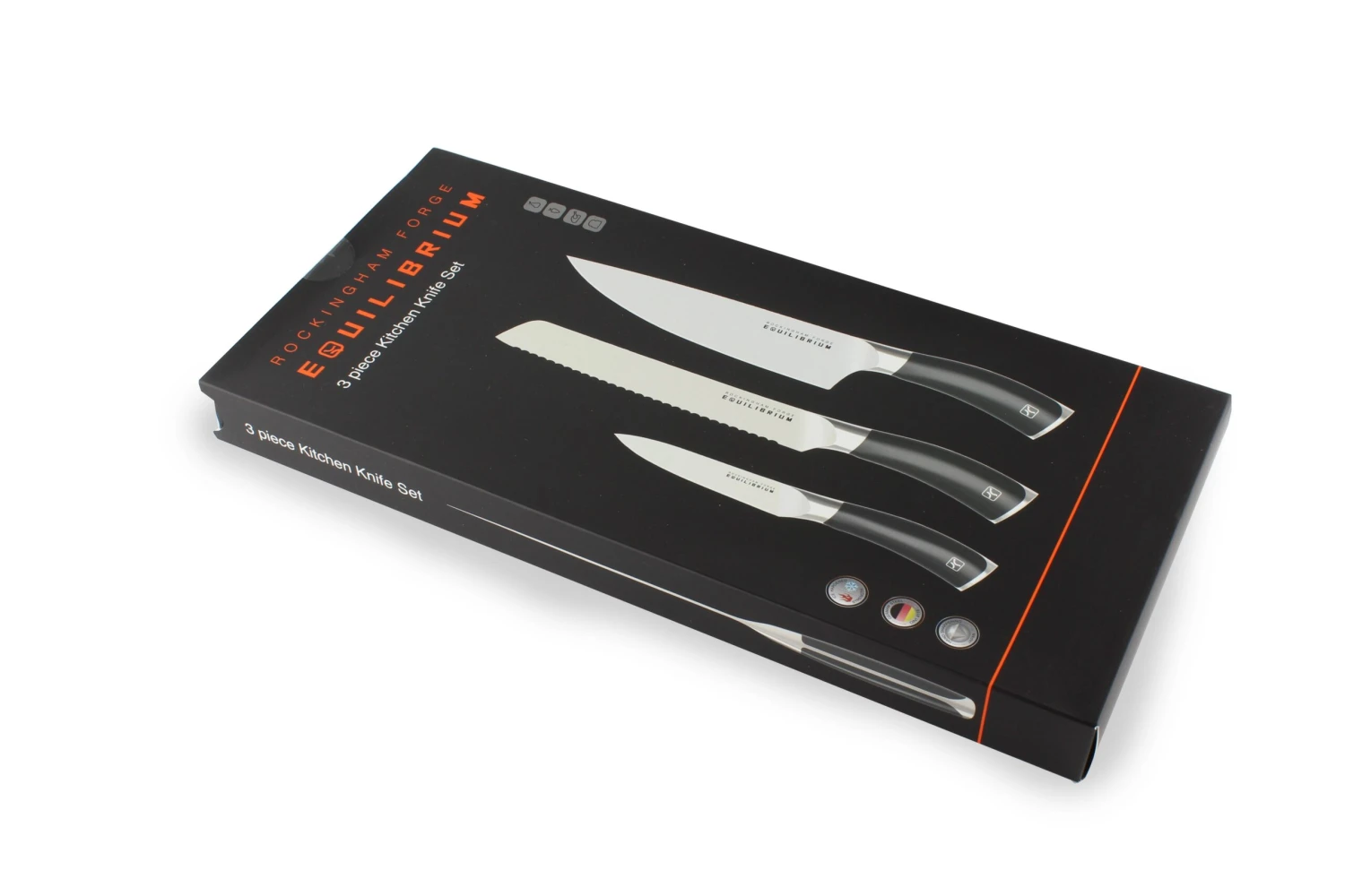 Rockingham Forge Equilibrium 3 Piece Knife Set (RF-3519)