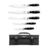 Rockingham Forge Professional 5 Piece Knife Set With Canvas Case (RF-7090/CASE)