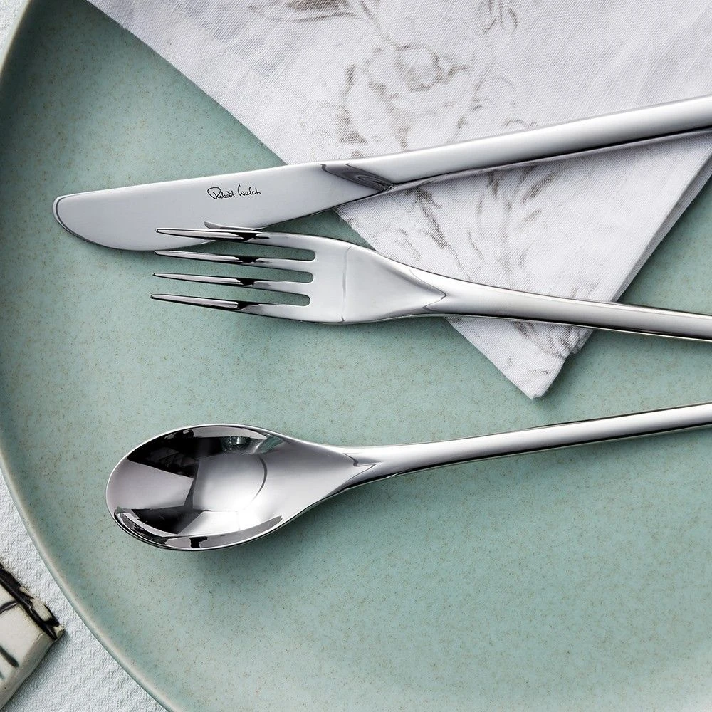 Robert Welch Bud Bright V 42 Piece Set With Free Large Cutlery Tray - Image 7