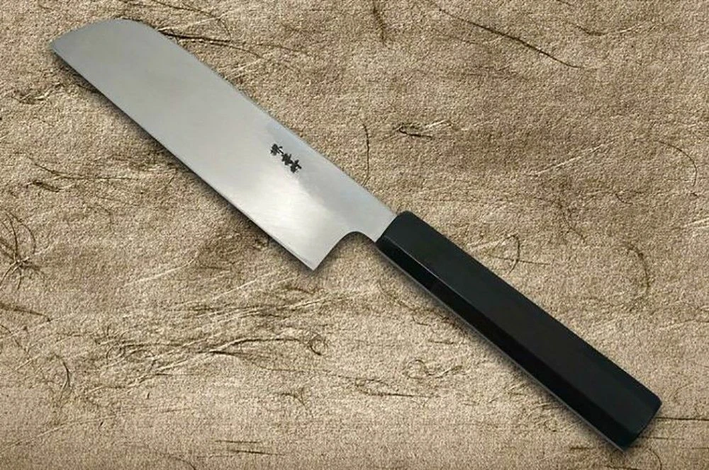 Sakai Takayuki Aoniko Blue 2 Steel Ebony Handle Japanese Chef's Kamagata-Usuba (Vegetable) 180mm - Image 7