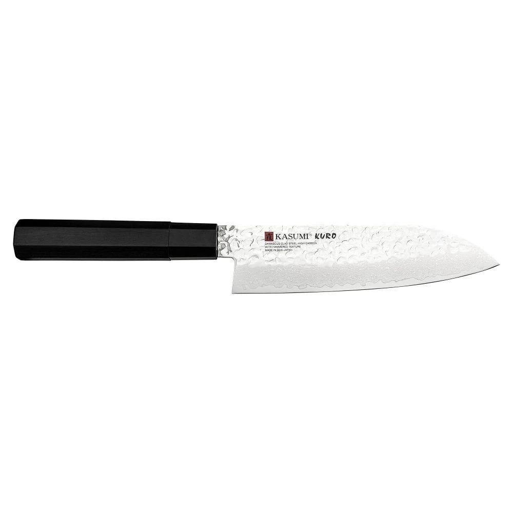 Kasumi Kuro 17cm Santoku Knife (SM-35017)