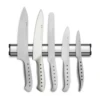Tojiro 5 Piece Magnetic Rack Set (Chef's, Paring, Utility, Bread & Carving Knife)