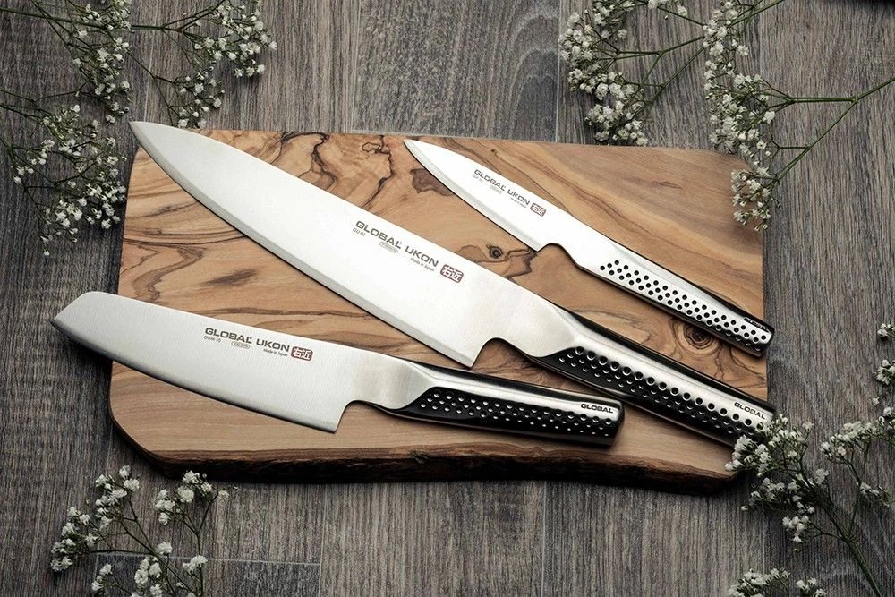 Global Ukon 20cm Chef’s Knife (GU-01) - Image 10