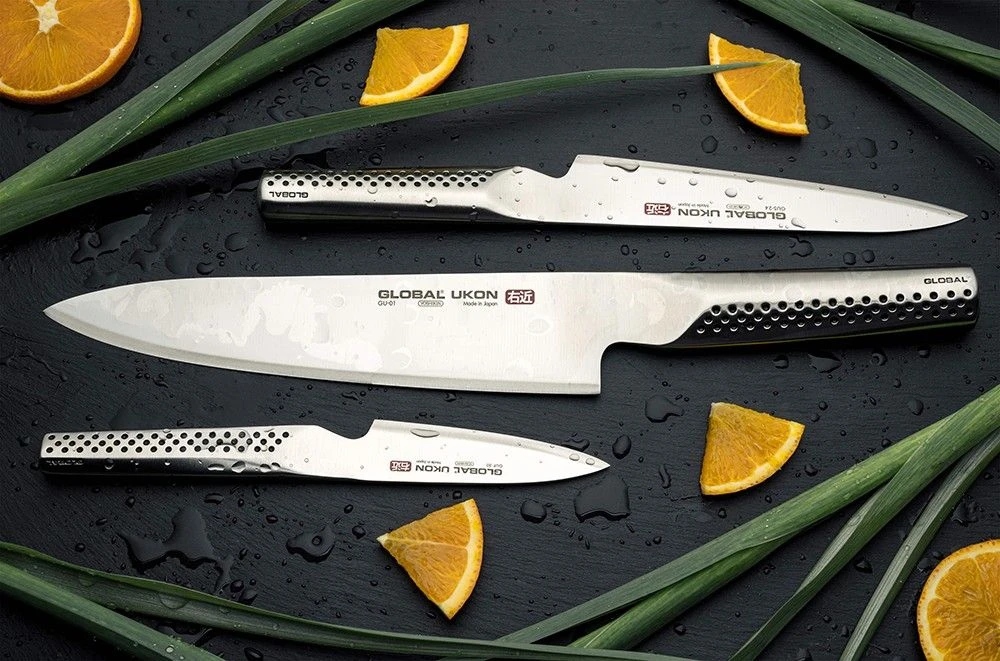 Global Ukon 20cm Chef’s Knife (GU-01) - Image 12