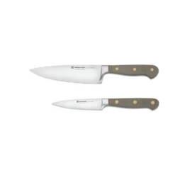 Wusthof Classic Colour Velvet Oyster 2 Piece Knife Set (WT1311760206)