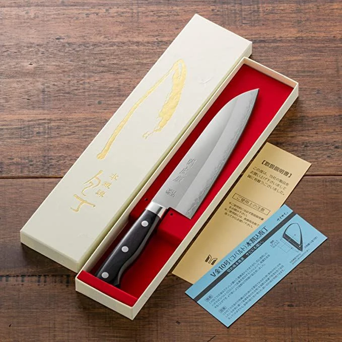 Seki Kotetsu 18cm Santoku By Yasuda Hamono (YG300) - Image 3