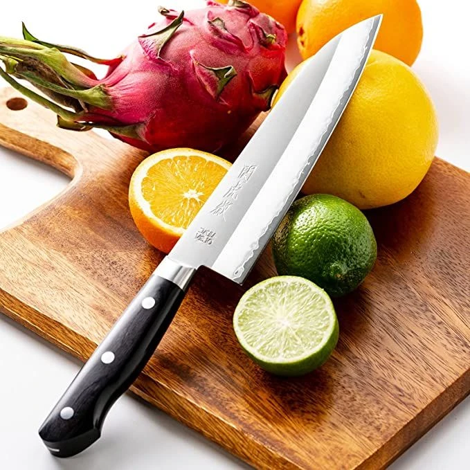 Seki Kotetsu 18cm Santoku By Yasuda Hamono (YG300) - Image 4